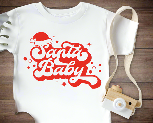 Youth Santa Baby shirt